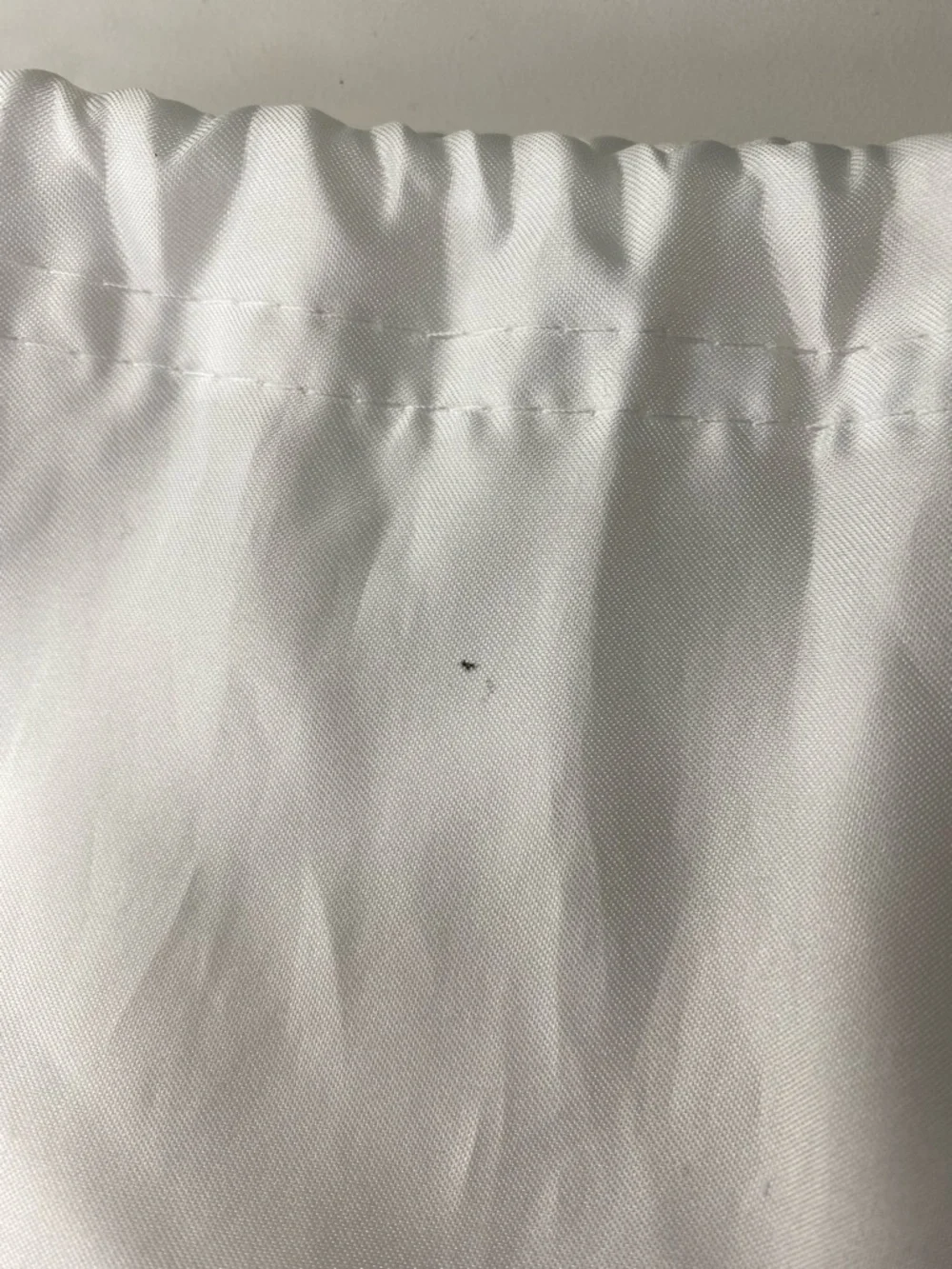 Coach White Drawstring Logo Bag EUC